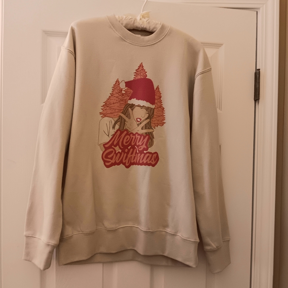 Merry Swiftmas! sweatshirt from Etsy - Picture 8 of 8